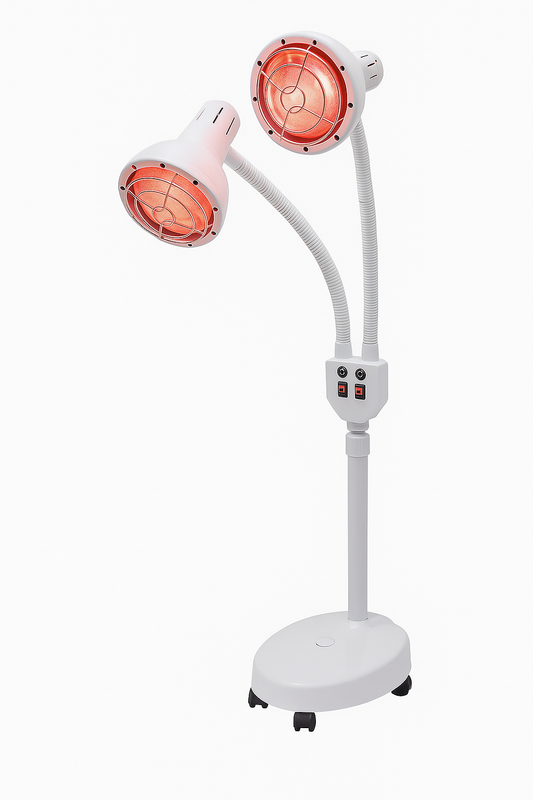 ROODRUST Duo Infraroodlamp – Twee Lichamen, Eén Oplossing